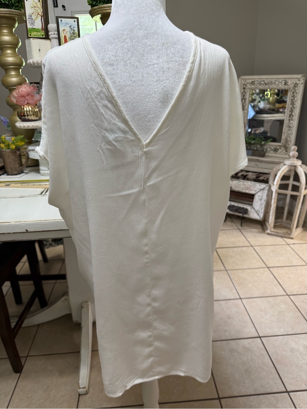 Kona Sol White Boho Swim Cover-Up – Size Small - Picture 5 of 11